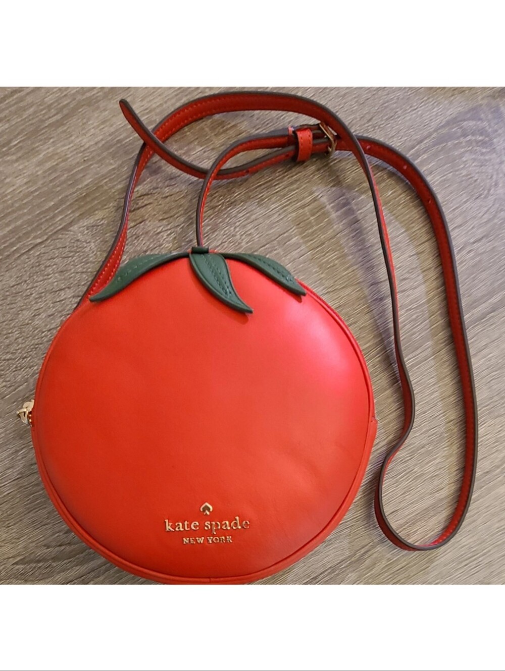 🆕️ Kate Spade Double Roma Tomato Bag Crossbody Retro Resortwear - Picture 14 of 16